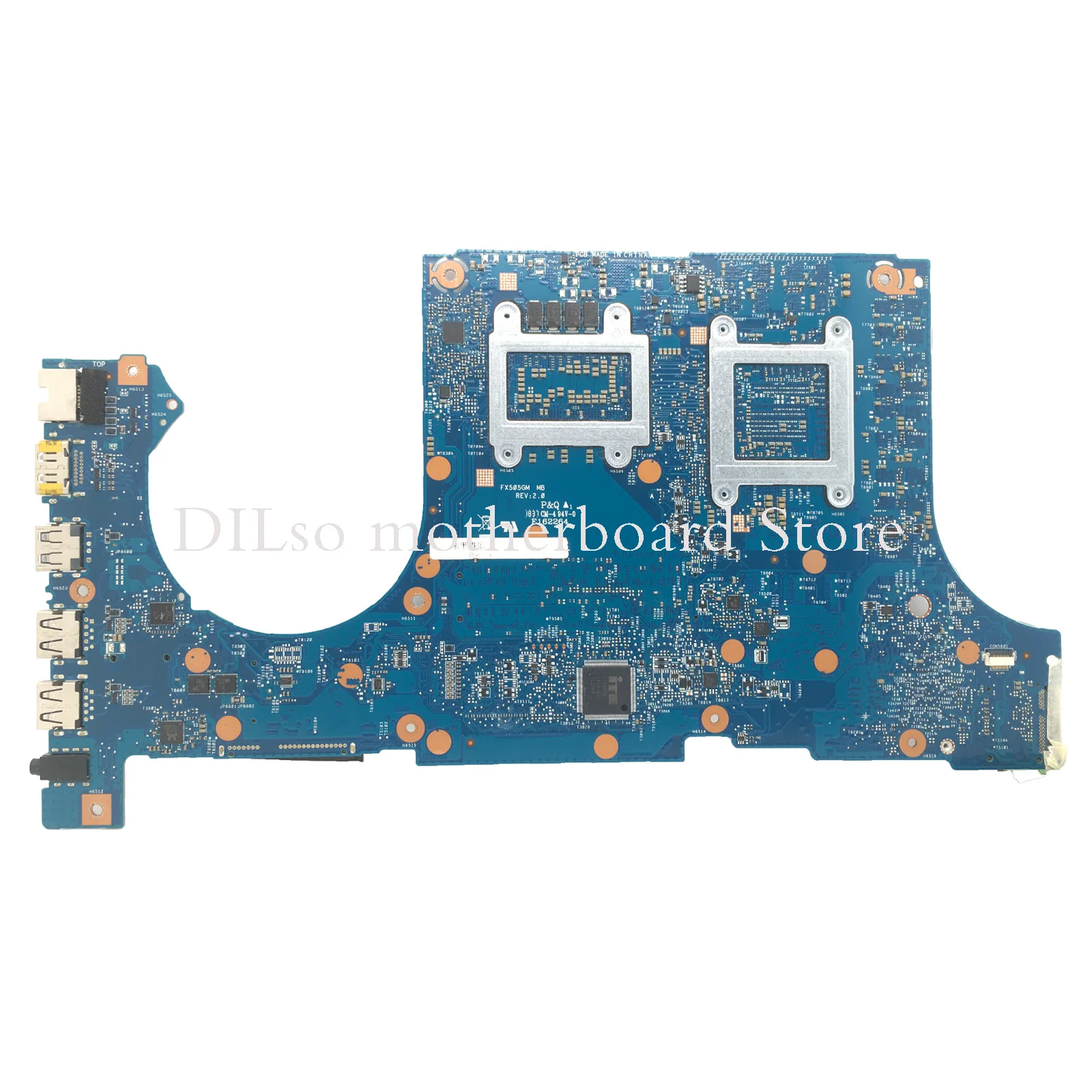 Imagem -03 - Kefu Fx505gm Mainboard w I78750h I59300h 6g para Asus Tuf Fx505g Fx505gm Fx705gm Notebook Motherboard 100 Teste