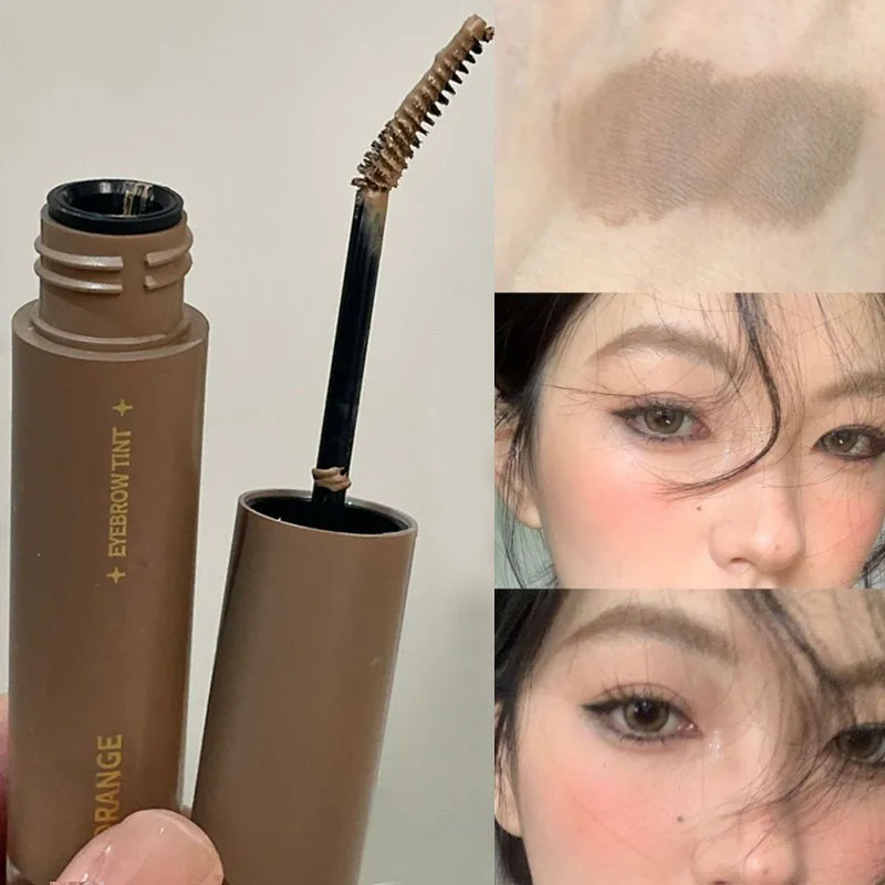 Natural fosco sobrancelha tintura gel matiz à prova dwaterproof água duradoura secagem rápida tingimento sobrancelha tatuagem matizado creme sobrancelha realçador maquiagem cosméticos