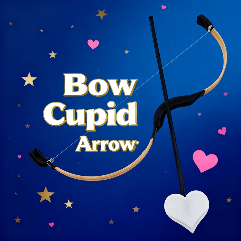 

Bow Cupid Arrows Carnival Costume Accessories for Women Cupid Carnivals Costumes Circus Adult Bow Halloween for Men Accessory