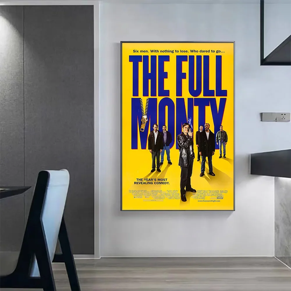 V0321 The Full Monty Vintage película clásica pared tela de seda HD cartel arte decoración del hogar regalo