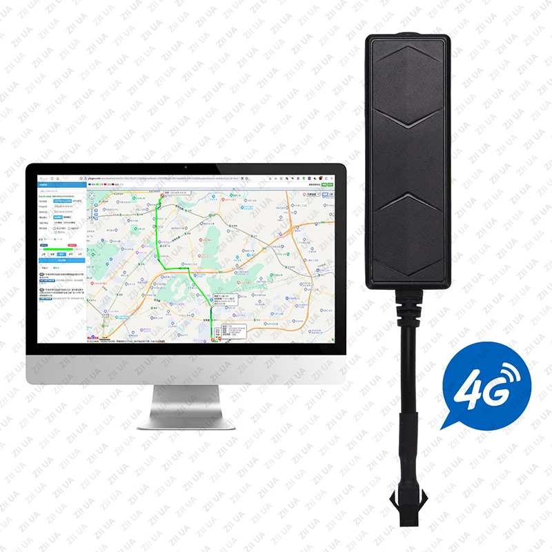 4G Vehicle GPS Tracker ACC Detection SOS Alarm Motorcycle GPS Tracker Remote Cut Off Engine Car GPS Tracker Fleet Management