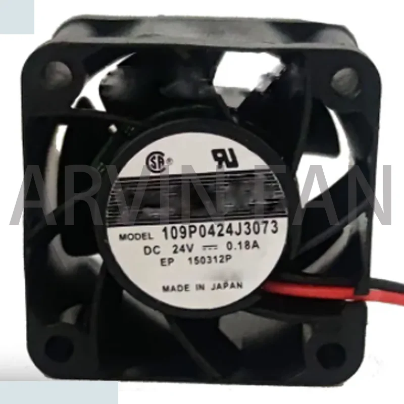 Original 109P0424J3073 DC24V 0.18A Cooling Fan 4cm 40mm 40X40X28mm Server Fans