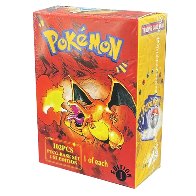 PKM 1st Edition Base Set Booster Box Shadowless Rare 1999