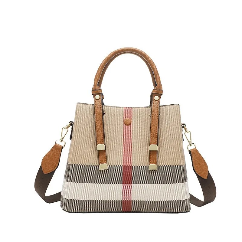 Luxury Leather Tote Bag Shoulder Bag For Ladies - Handbags Messenger Inspired With Famous Designer Elegance
