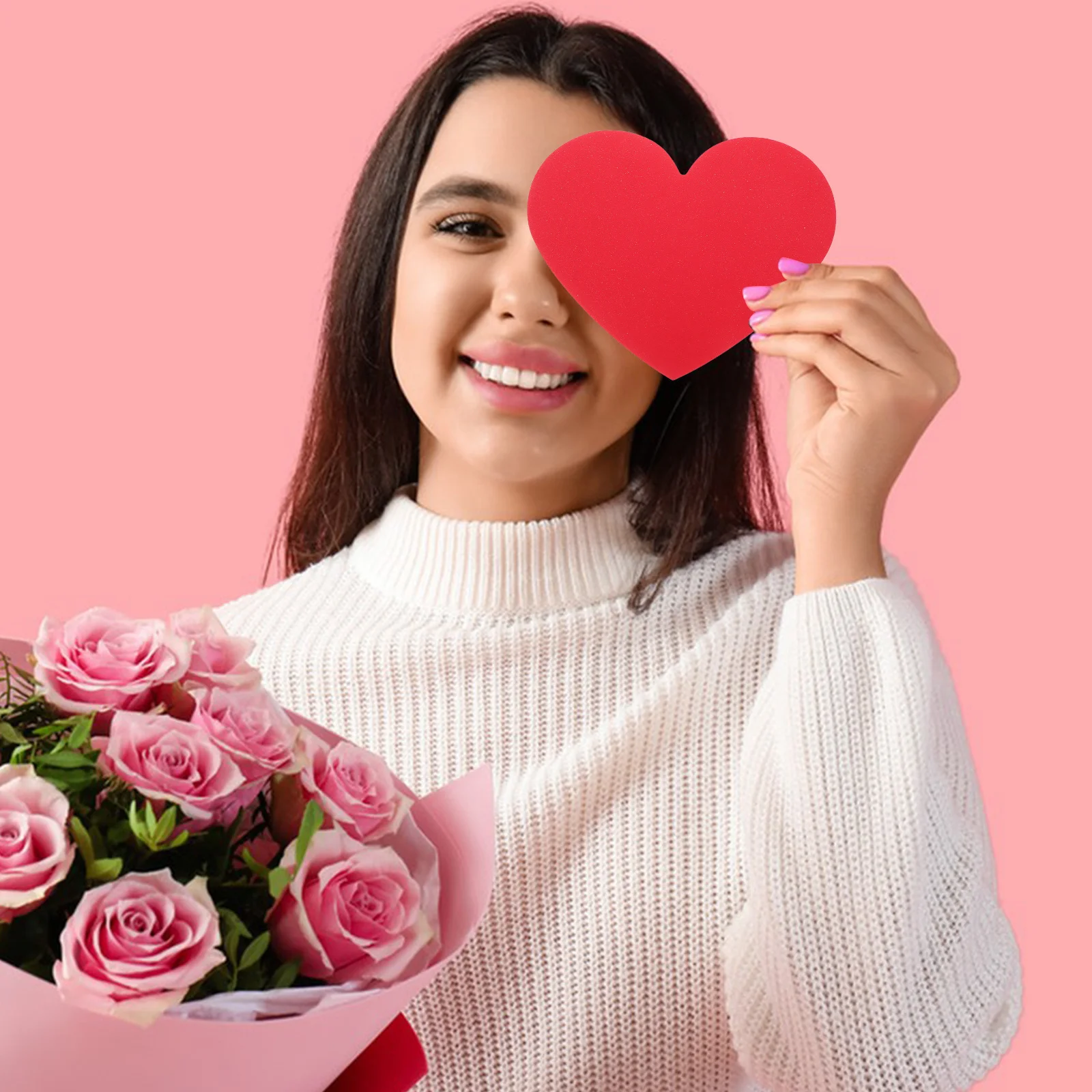 

40pcs Heart Shaped Present Cards Love Greeting Notes For Him Her Couples Valentine Day Birthday Wedding Anniversary I Love You