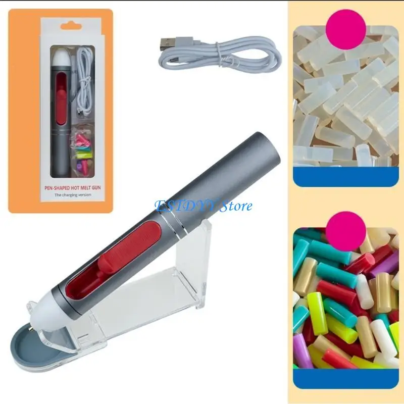 G6DE 5V 2200mAh غطاء مضاد للساخنة DIY بها بنفسك مشاريع الحرف الصغيرة إصلاحات المنزل مسدس الغراء