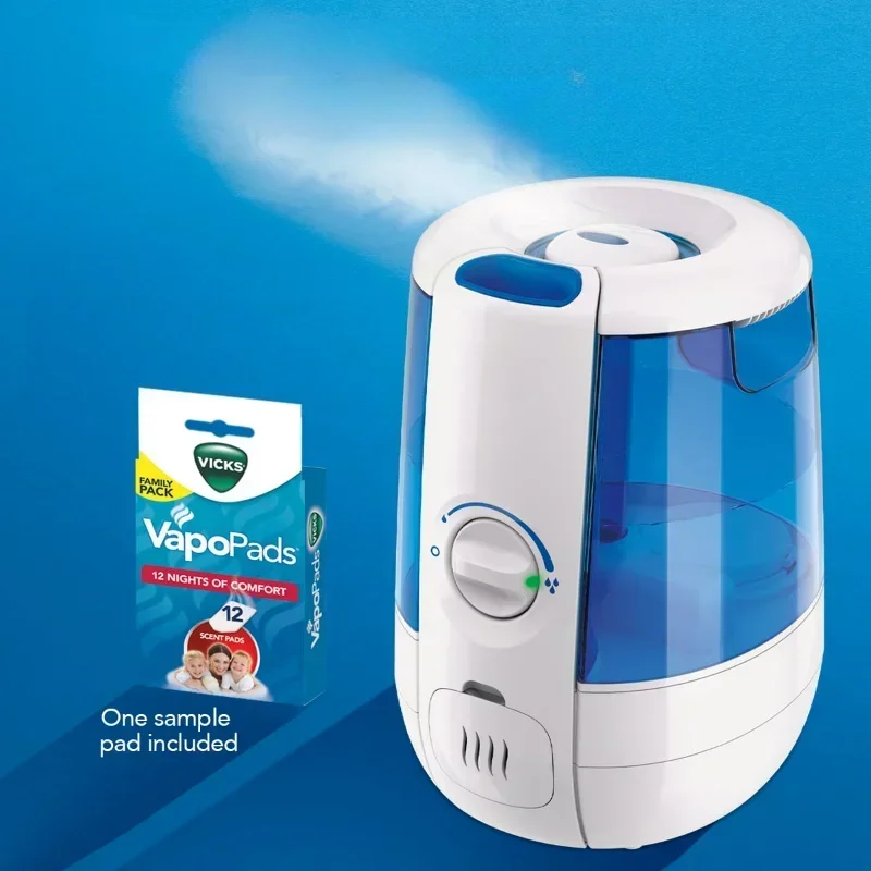 HAOYUNMA-humidificador sin filtro de alivio frío, 1,2 galones, VUL600