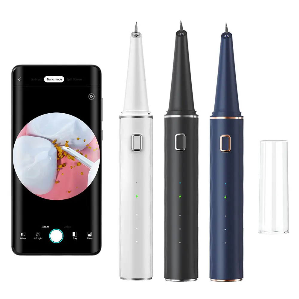 

Электрический стоматологический скалер для зубов, 4 светодиода, пятен зубного камня, ультразвуковой зуб, 1200 мАч, чистый камень, здравоохранение, 4 оси, IPX7