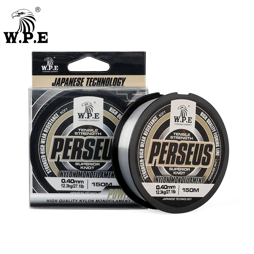 Hilo monofilamento de nylon W.P.E Perseus para carpa y black bass - imagen 3