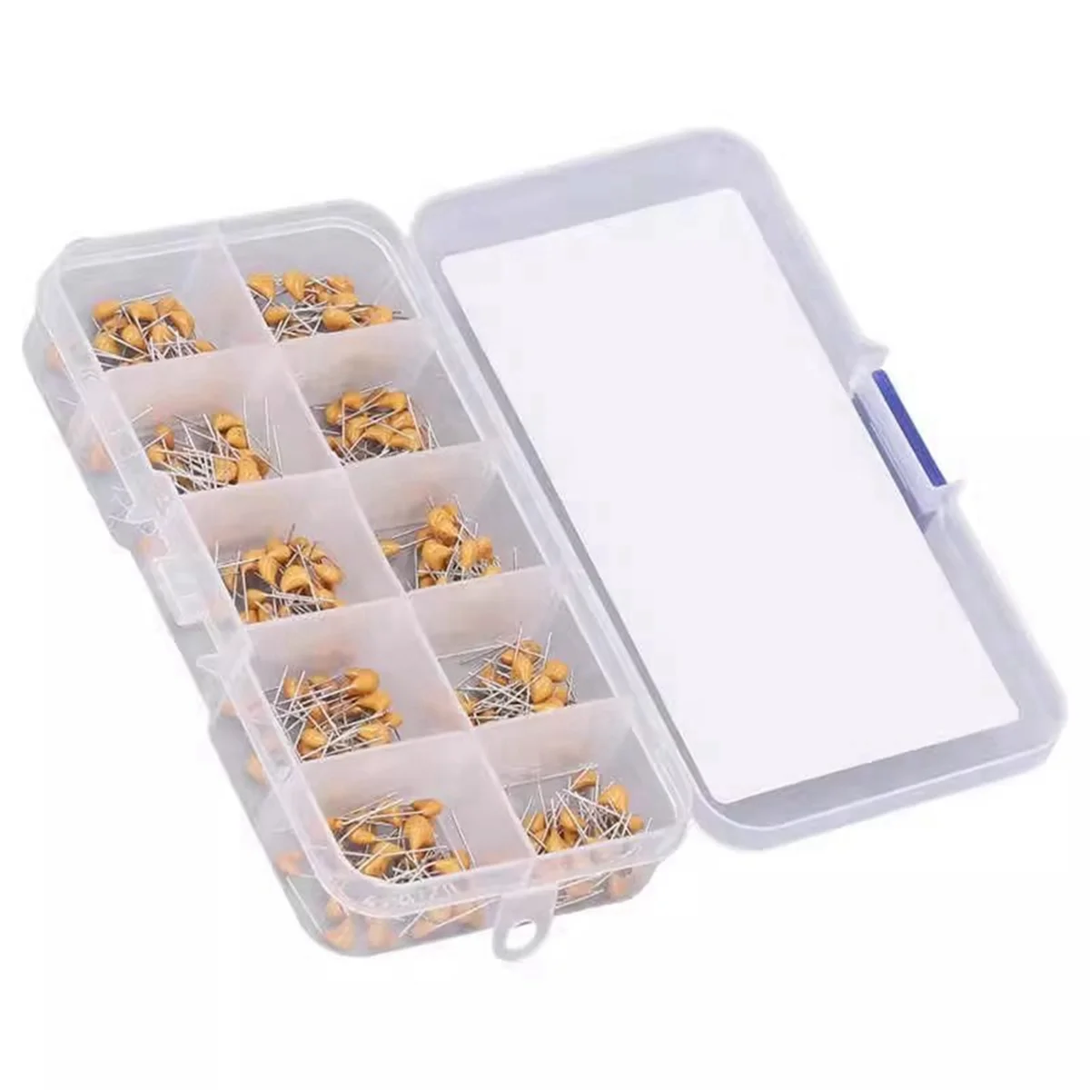 

A002 300pcs 10value 0.1UF- 10UF Monolithic Ceramic Capacitor Assortment Kit