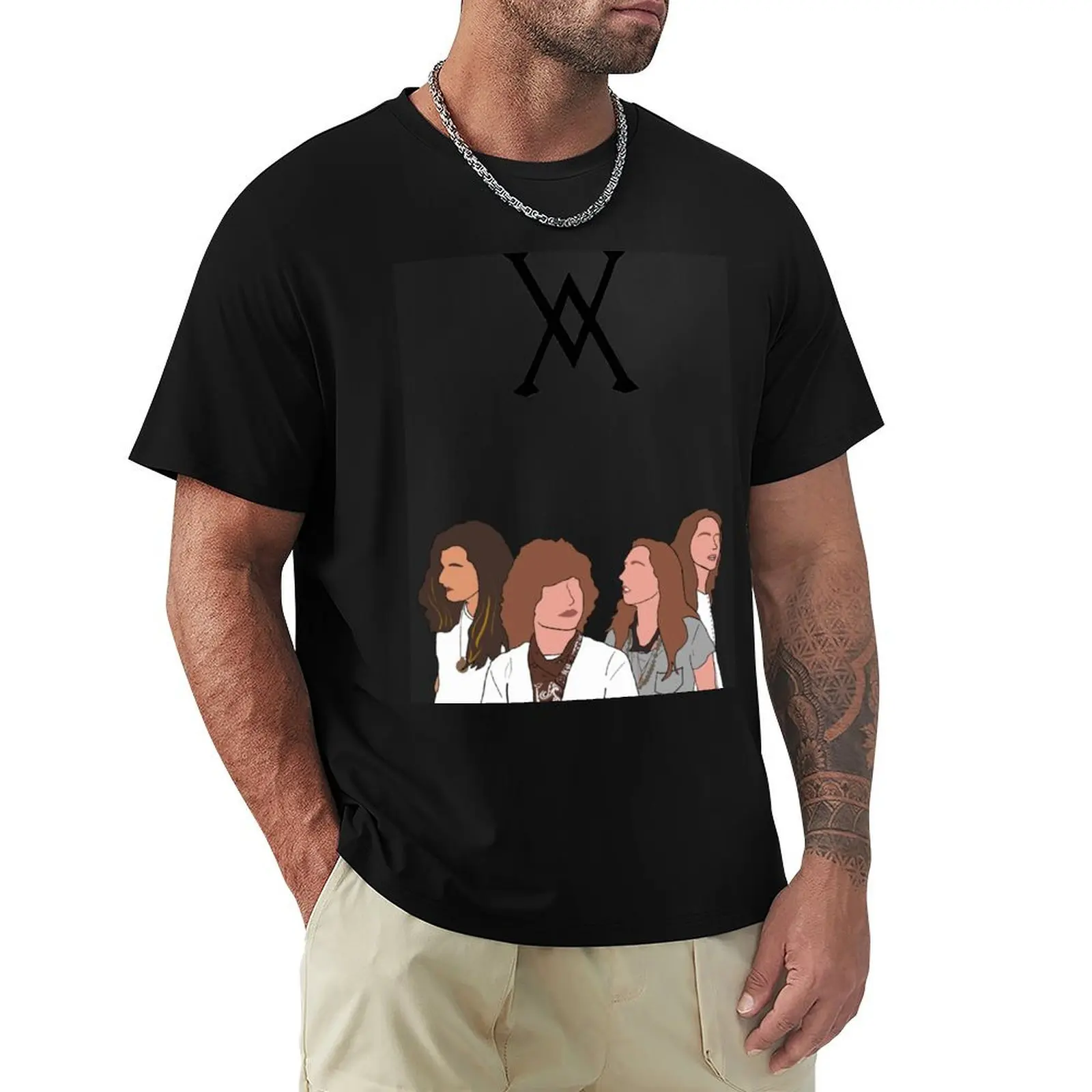 Greta Van Fleet T-Shirt cotton t-shirt plain for man package T-Shirt