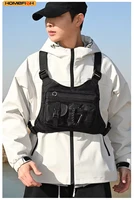 HOMEFISH Outdoor Chest Bag For Men and Women, Tactical Vest For Running, Cycling, EDC Chest Pack Rig For Sports and Workouts 3