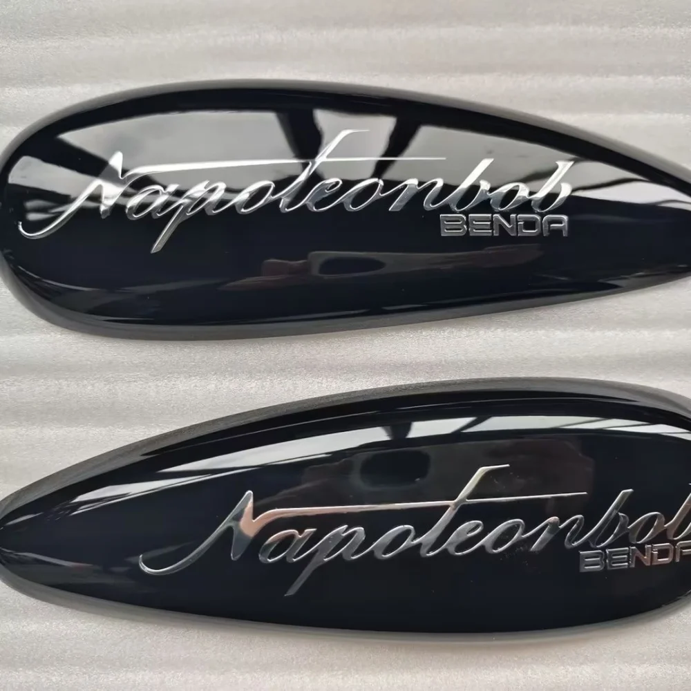3M Adhesive Fuel Tank Left Right Decor Decal Stickers Replacement Parts For BENDA Napoleon Bob 500 Motorcycle
