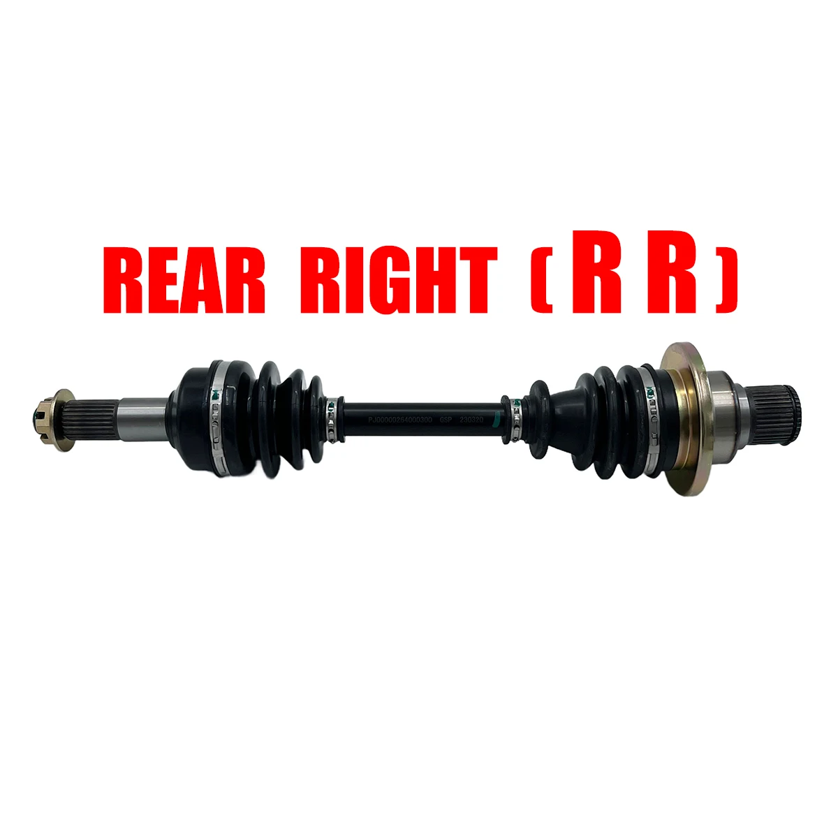 

Hisun 700cc ATV Quad Right Constant Velocity Universal Joint Assy Rear Bridge Axle 26130-058-0000