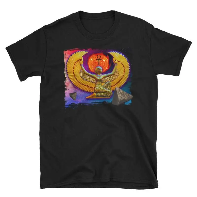 

Isis Egyptian Goddess Spread Wings T Shirt