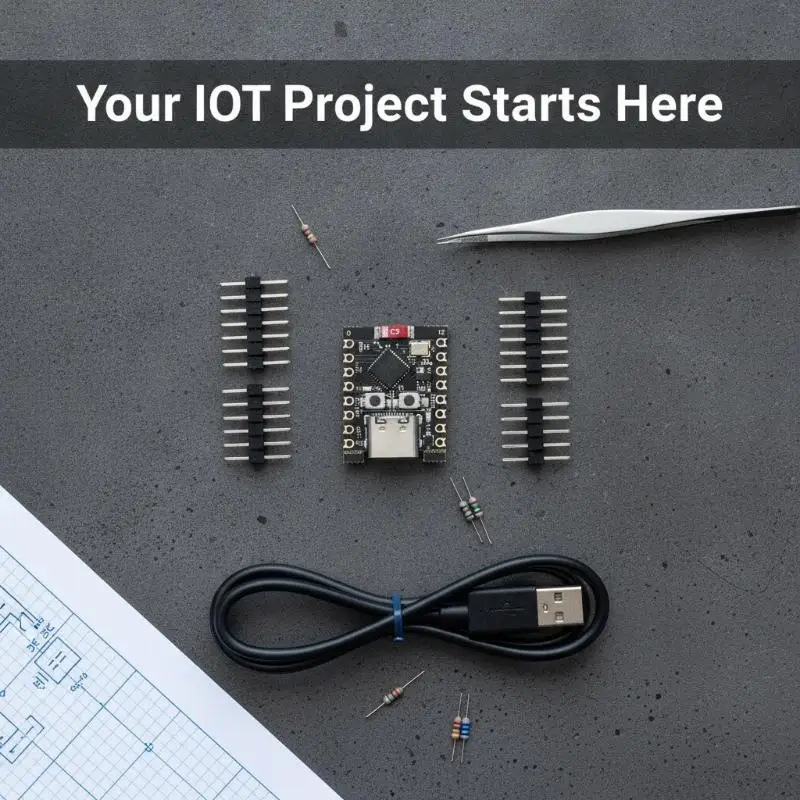 ESP32 C3 Development Board Stable WiFi BT Module 32 Bit Single Core Processor for Open Source Hardware Programming