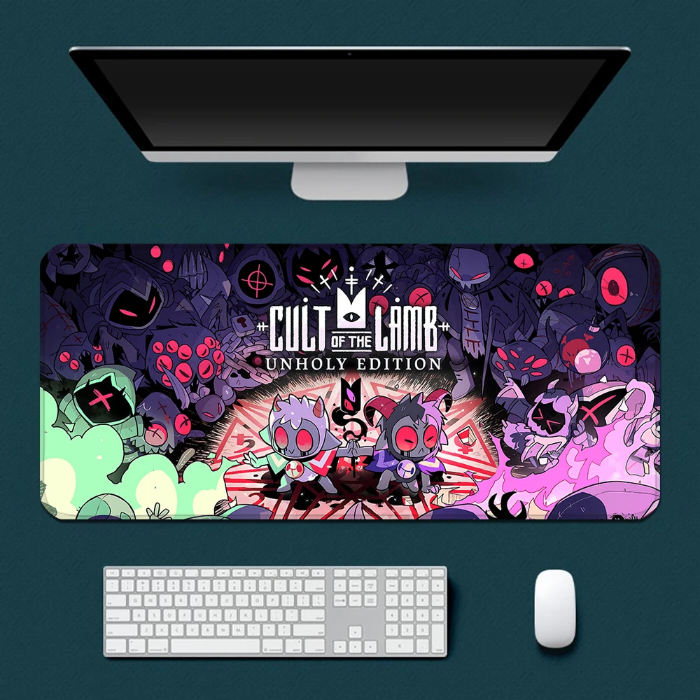 

Action Adventure Game Lamb Mousepad HD Printing Computer Gamers Locking Edge Non-slip Mouse Pad XXL90x40cm Keyboard PC Desk Pad