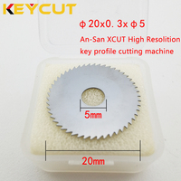 Ansan XCUT High Resolition 20x0.3x5 Carbide Milling Cutter Aftermarket Locksmith Tools