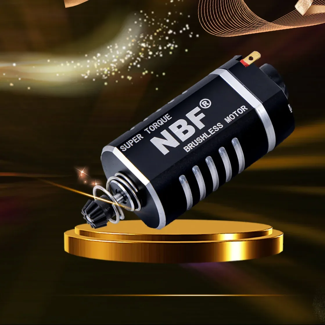 NIEUWE NBF 4.0 Groothandel AEG Borstelloze Airsoft Motor Mosfet Airsoft Versnellingsbak V2 Onderdelen Combo Rc CNC DC BLDC Motor Speelgoed Accessoires
