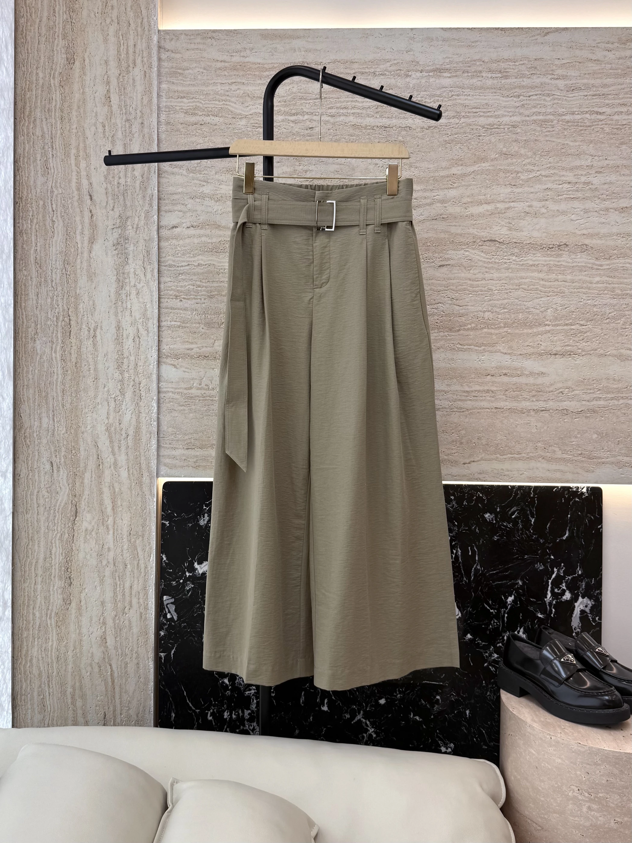 

Женские 25 новых свободных повседневных широких брюк, укороченные брюки