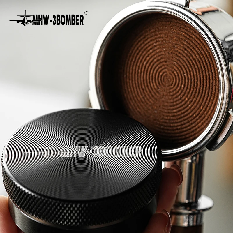 MHW-3BOMBER Coffee Tamper Leveler Tools Espresso Tamper Stainless Steel Coffee Distributor Barista Accessories