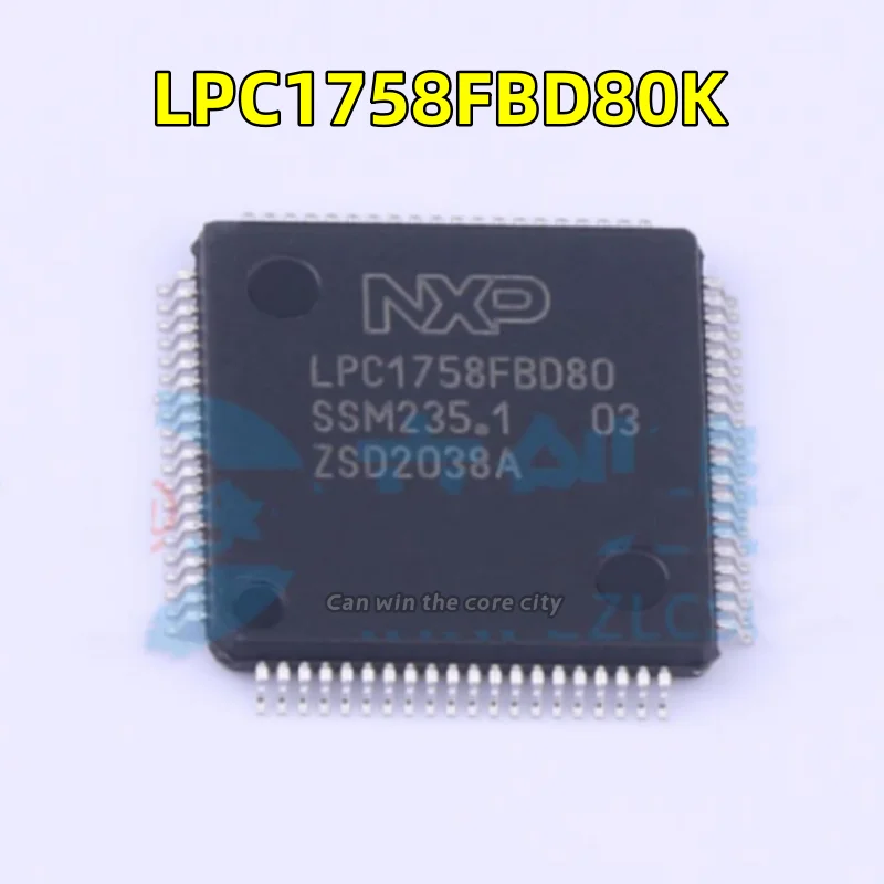 5-100 PCS/LOT New LPC1758FBD80 K LQFP-80 Microcontroller MCUIC Original Spot