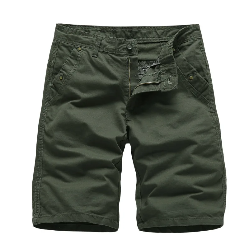 Camouflage Cargo Shorts Men 2024 New Mens Casual Shorts Loose Cotton Work Short Pants Man Plus Size 29-40