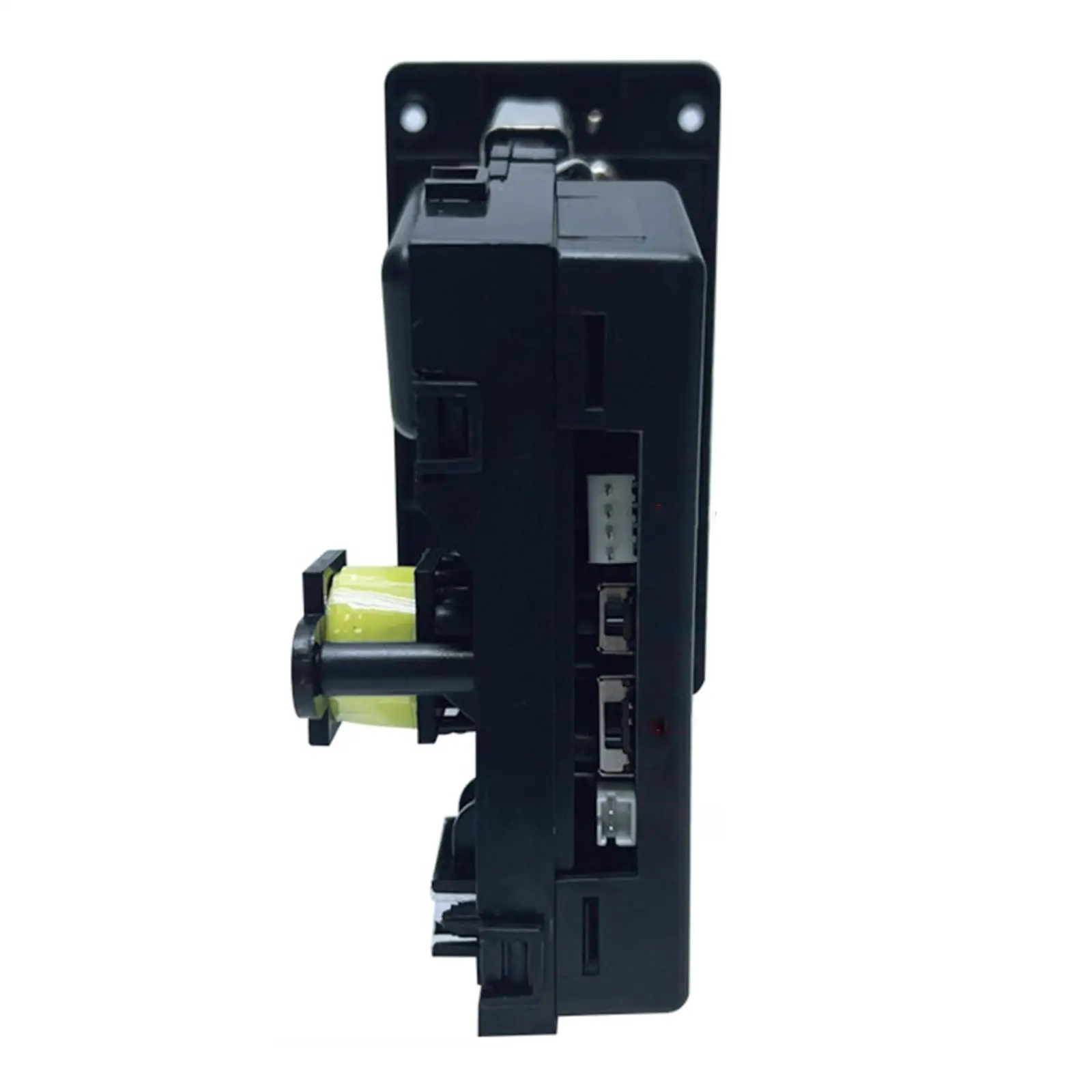 Plastic Coin Mech Arcade Coin Acceptor for Vending Machines Games 123x115mm Multi