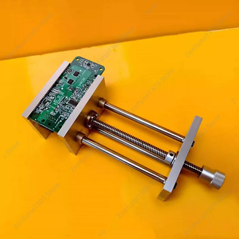 Mini Aluminum Bench Vise for PCB Soldering Circuit Board Holding