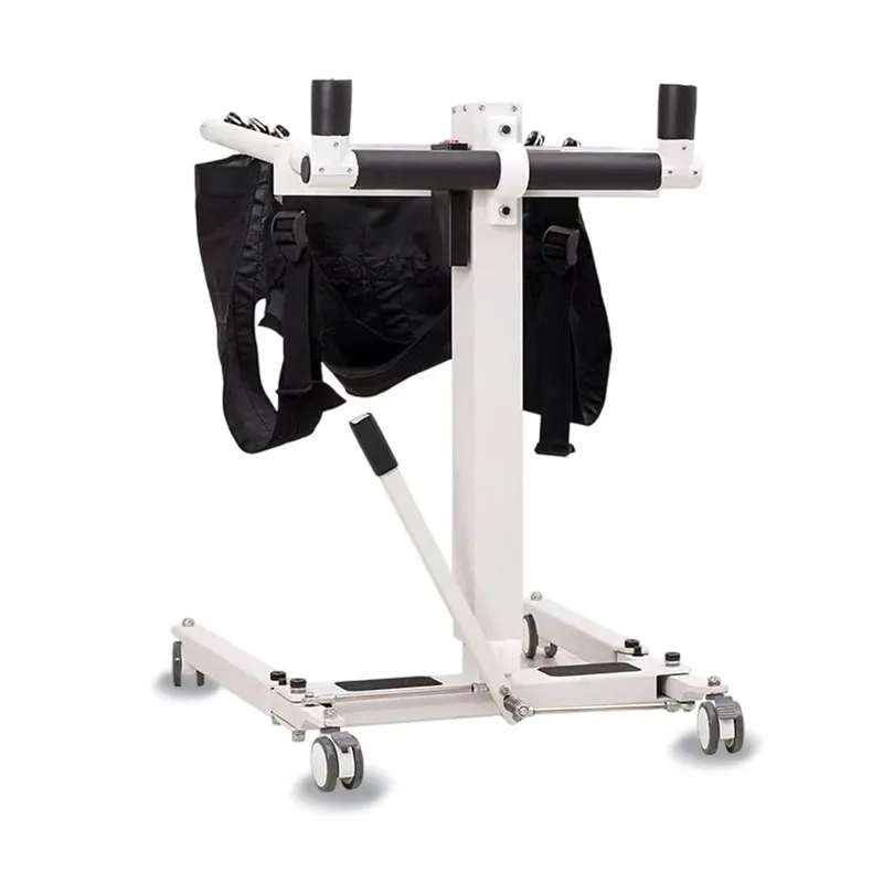 Electric Patient Lifter Mobility Aid for Elderly Disabled Adults Heavy Duty Adjustable Height Transfer Assist Device for Home