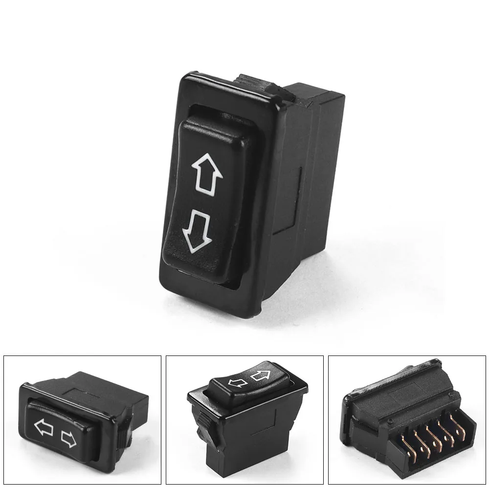 

Универсальный 12 В, 20 А, 5 контактов, 2-сторонняя мгновенная электрическая оконная антенна, кулисный переключатель вверх и вниз, автомобильный фургон, антенна, нажимная подходит