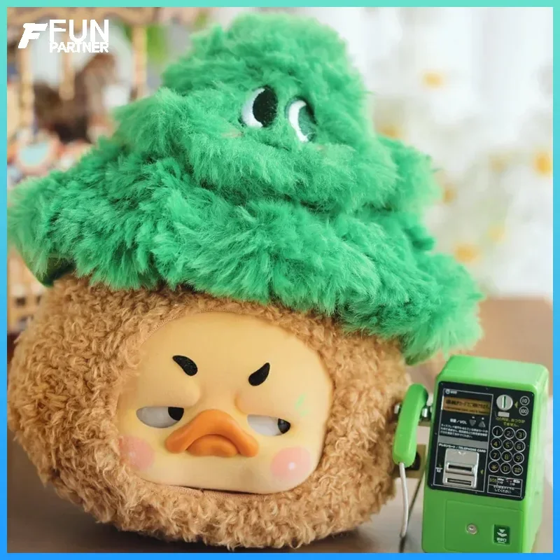 

Upsetduck1983 Rebellious Annoying Duck Plush Toy Soft Stuffed Animal Bag Pendant Trendy Blind Box Collectible Gift for All Ages