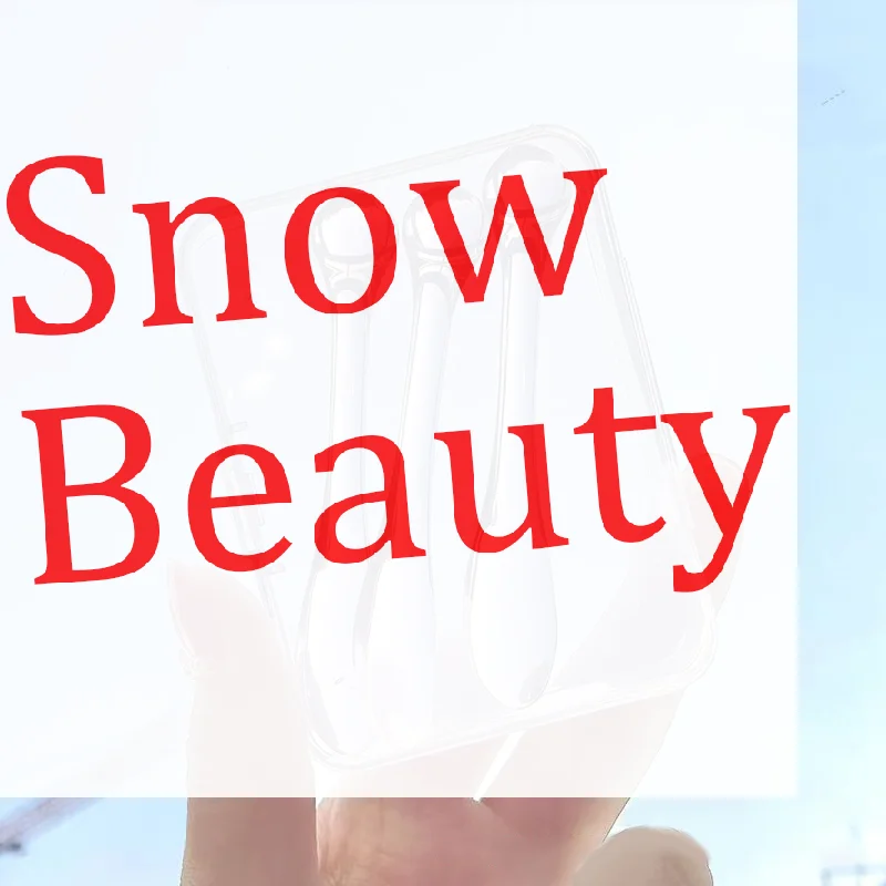 (Ce14)1/3pc Acrylic Cosmetic Spatula Scoop With Box Face Cream Mask Mud Mixing Spoon Beauty Tool Absorb Roller Facial Applicato