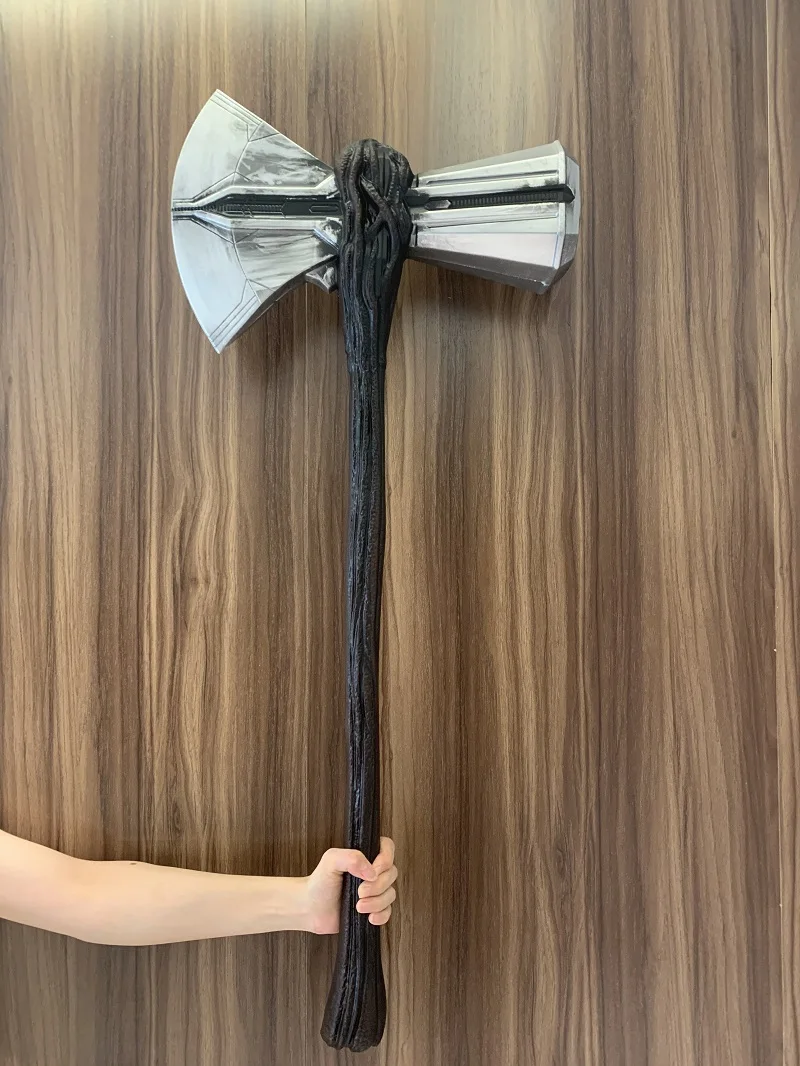 FC Thor Axe Stormbreaker 1:1 Oversized Battle Ver. Thor's Hammer Cosplay Weapons Avengers Role Model Super Heroes Safety Toy