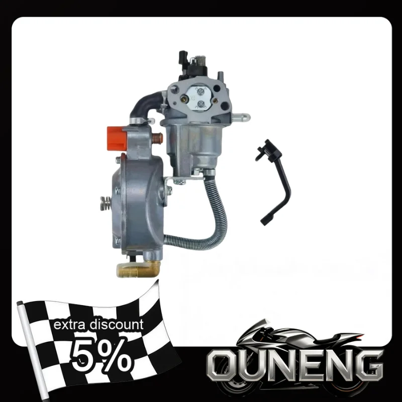 

Generator Carburetor For 2KW-3KW 168F 170F GX160 6.5 HP Dual Fuel LPG And NG