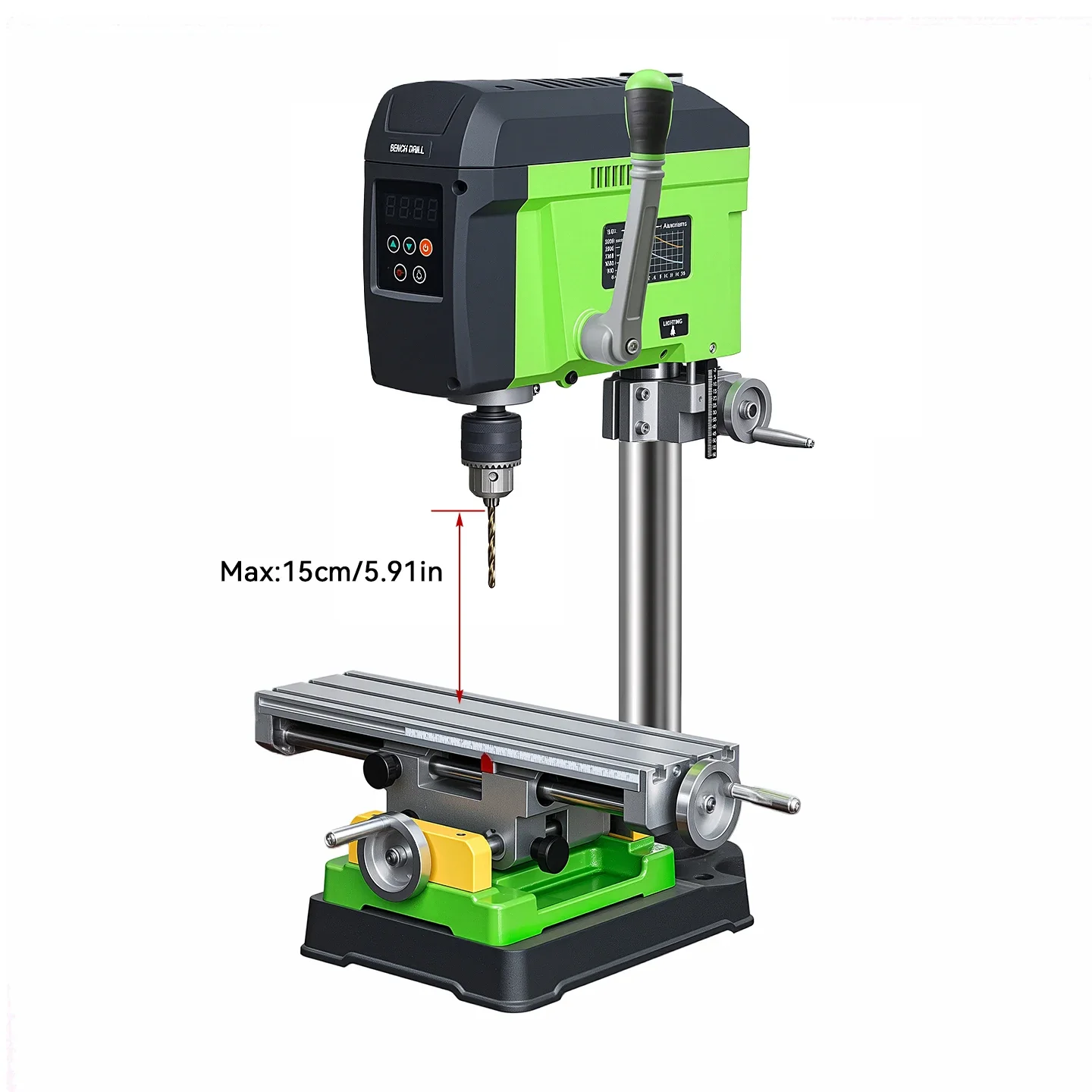 Todo lo que necesitas saber sobre el conjunto de taladro de banco Allsome BG-516809+BG-6350: Evaluación detallada y uso práctico