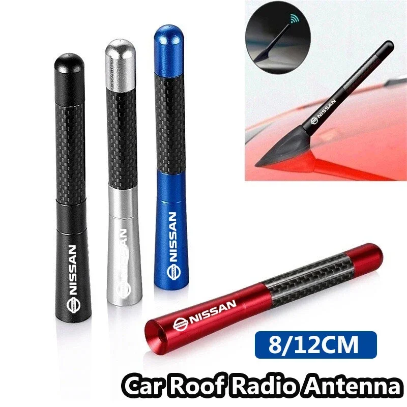 8 سنتيمتر 12 سنتيمتر سقف السيارة هوائي سبيكة راديو تلقائي إشارة الجوي لنيسان جوك ركلات ليفينا نافارا قاشقاي سيلفي X-Trail 350Z 370Z