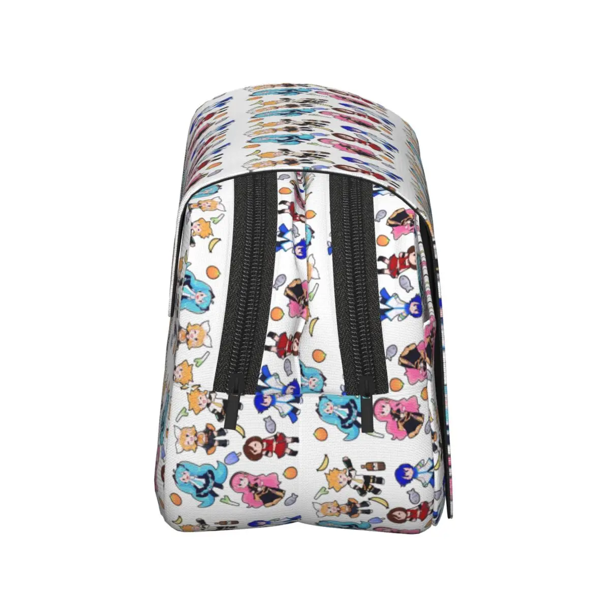 Vocaloid Chibi Chaos! Miku Pencil Case Pencil Pouch Hard Shell Leather Big Capacity Pen Box Pencil Bag for Boy Girl School