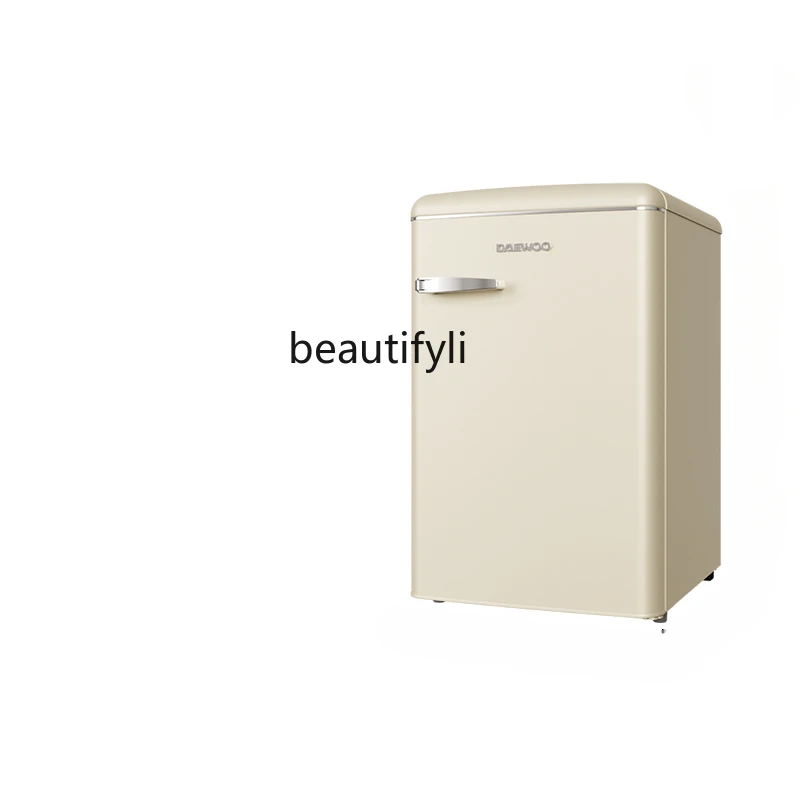 

Retro refrigerator frozen and refrigerated high-value single-door small mini energy-saving freezer 106L