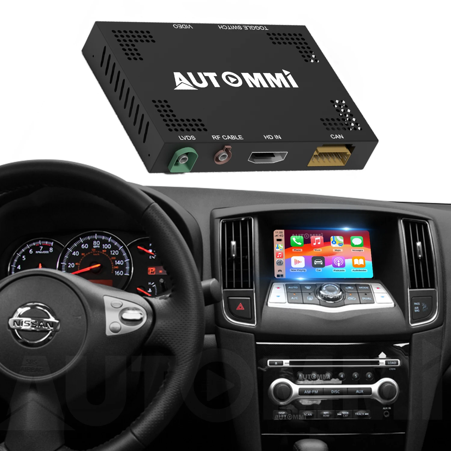 Maxima J32 370Z 350Z Upgrade Wireless CarPlay Android Auto Decoder Module Interface Kit Maxima J32 370Z 350Z