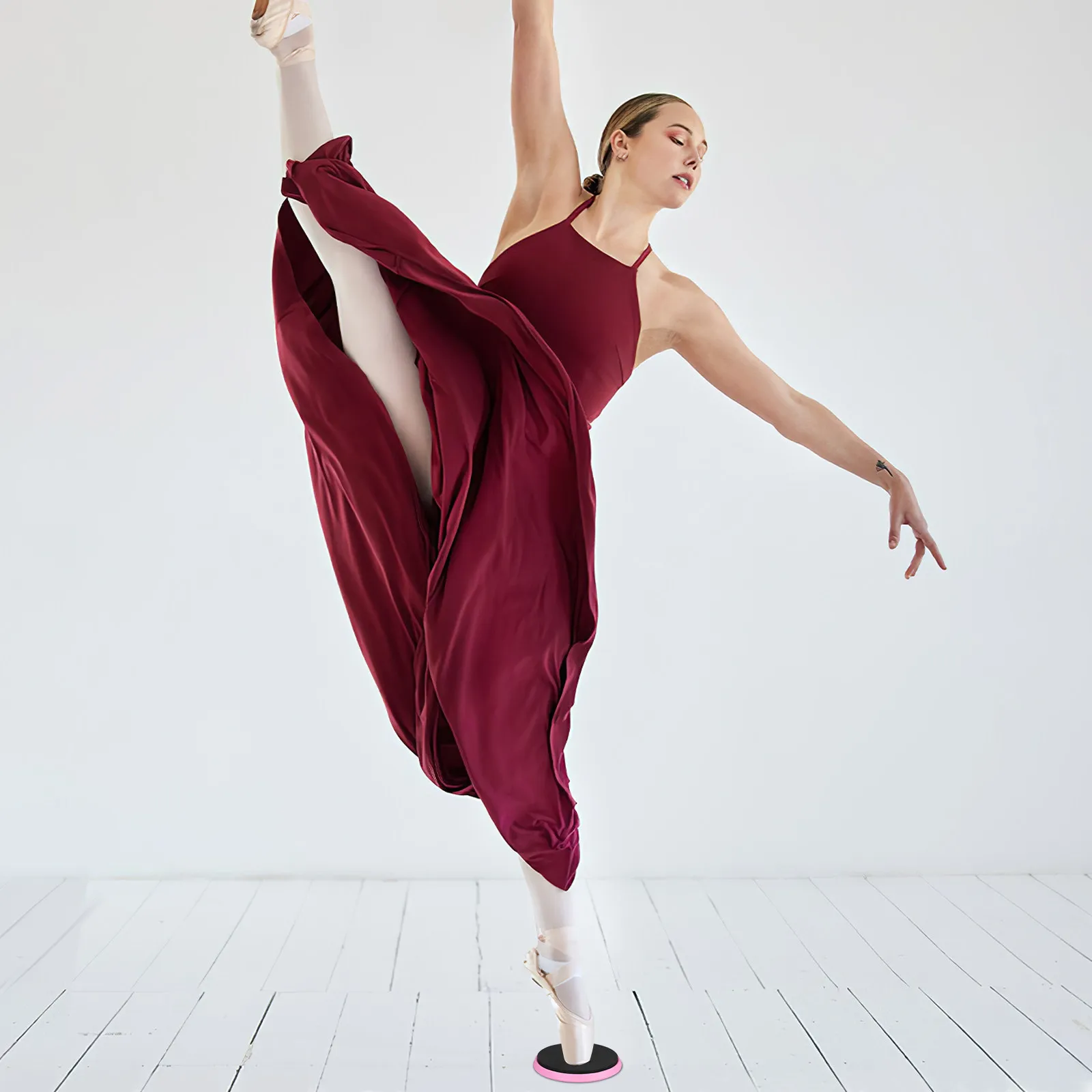 Disco Giratorio de Ballet Profesional para Patinaje Artístico, Gimnasia, Equilibrio, Postura y Fortalecimiento Muscular