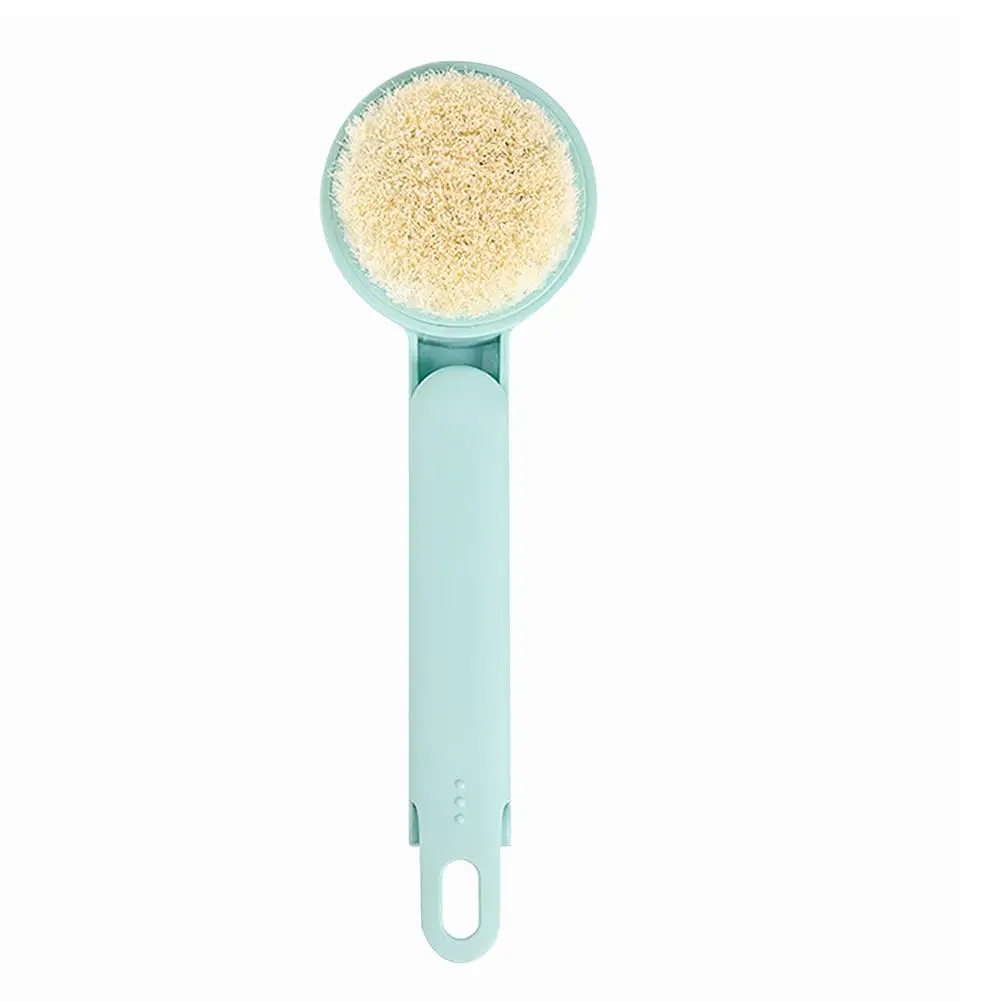 

Foldable Bath Brush Body Shower Cleaner Bathroom Sponges Extendable Scrub Long Handle PP Material Skin Safe Bathing Tool