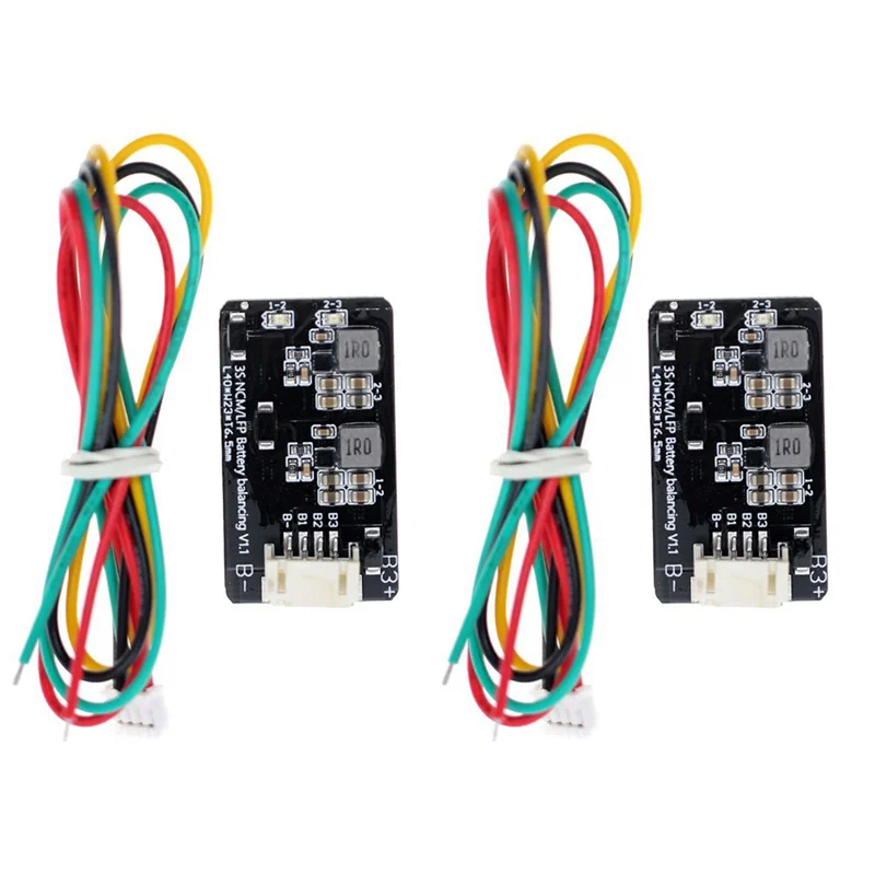 4PCS 1.2A 3S Active Equalizer Balancer Equalizer Module Li- Lifepo4 Lithium Battery Active Balancer BMS