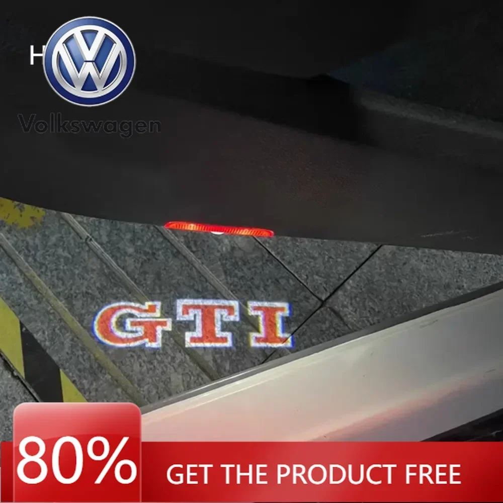 

For VW Volkswagen Jetta MK5 Golf LED Car Door Light Bulbs Projector Welcome Lamp Accessories For VW Touareg 7P Golf 5 6 7 Jetta
