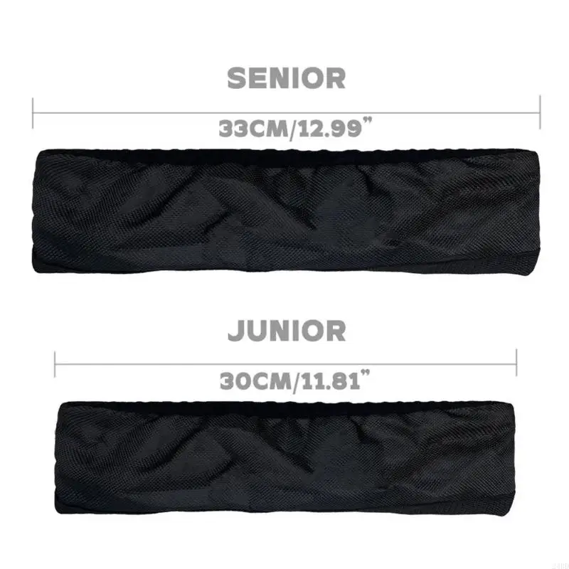 الجليد سكيت بليد الحرس غطاء قماش واقي عالمي لهوكي الشكل الزلاجات قابل للتعديل الأشرطة الآمنة 24BD