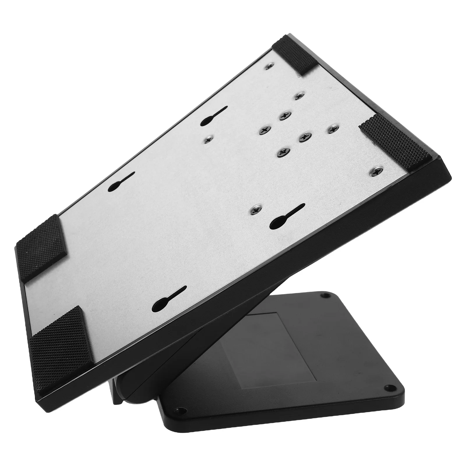 

Foldable Monitor Holder Adjustable for 14-24 Inch Screens Stable Desk Mount Ergonomic Pc Monitor Stand for Home Office Use