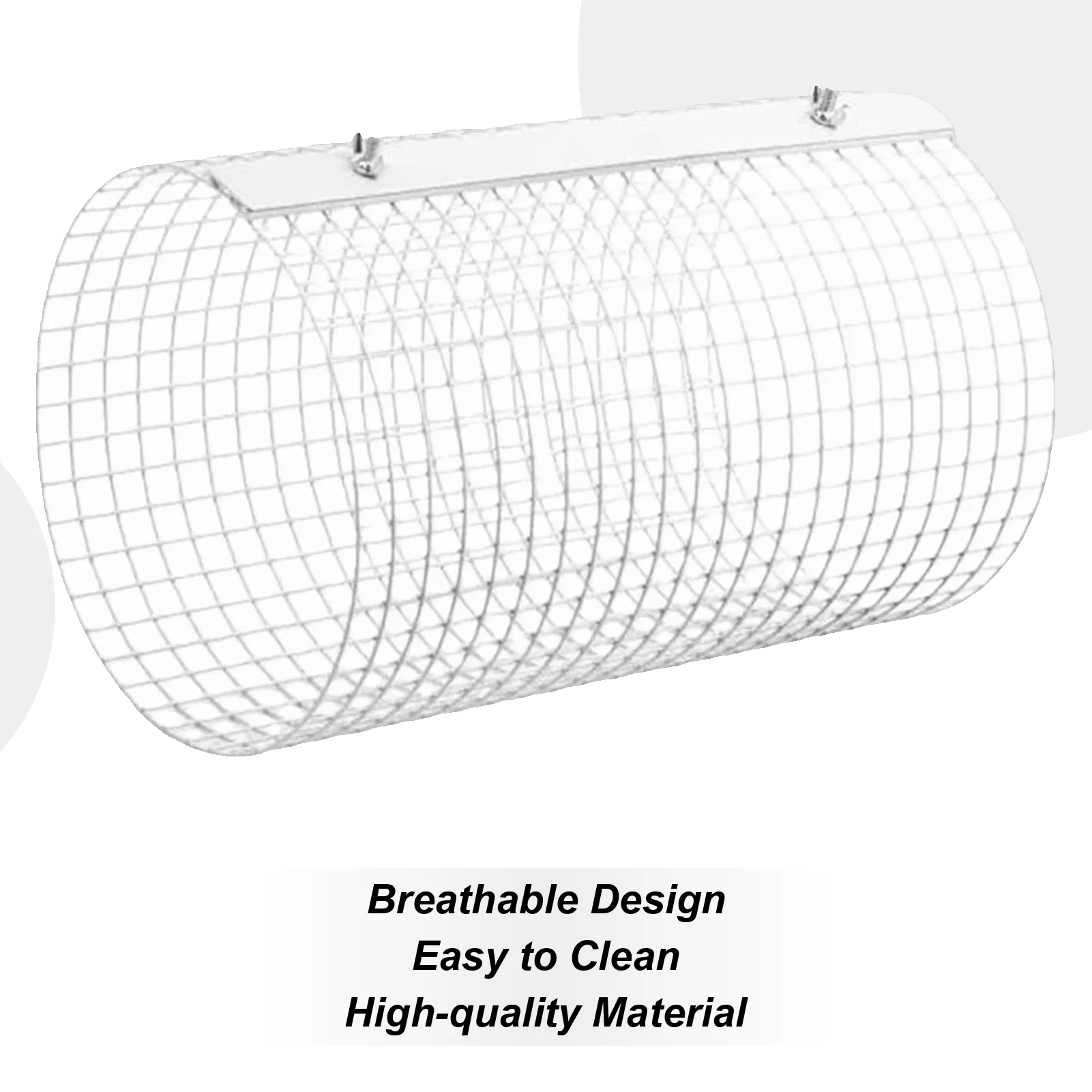 

Туннель кролика, дышащая металлическая игрушка, обогащенная клетка, аксессуары, трубка для песчанки, убежище для морского кролика, песчанки, хомяка, хорька