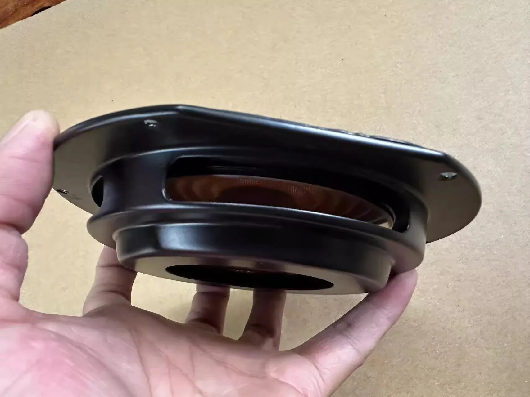 2PCS GHXAMP High-Performance 5-Inch Metal Flat Panel Passive Radiator with Mounting Brackets (For 4-6.5" Speakers,146*135mm)