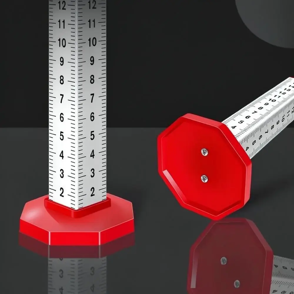 Ceramic Tile Positioning Leveler Ruler Construction Hand Tool For Accurate Flooring Alignment Professional Height Adjustment