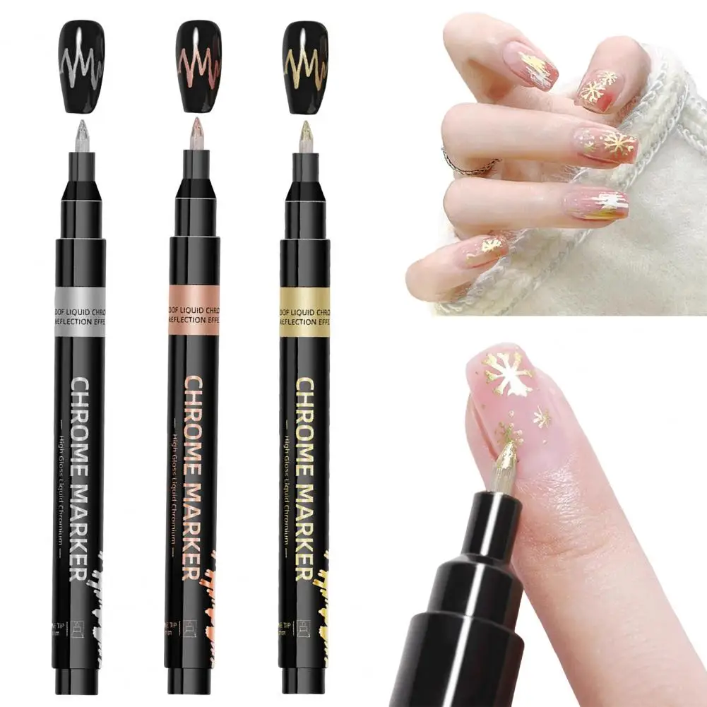 Nail Graffiti Pen Set Gel Nail Art Pen Set for Diy Manicure Drawing Painting Liner Tool Kit Quick Dry Nail Art Markers for Home